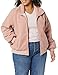 Produktbild Amazon Essentials Teddy Faux Shearling Funnel Collar Jacket Jacke, Staubrosa, S