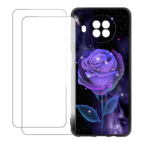 UOGNADGD Xiaomi Redmi Note 9 Pro 5G �Ƃ̌݊������� �J�X�^���J���t���P�[�X�{�����K���X�ی�t�B����2���t�� ? �Ռ��z�������h�~ (�K�N)