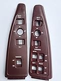 Greengale Switch Panels Impala SS Caprice New Chevy GM Interior Door for Cadillac Buick 91-96 Red