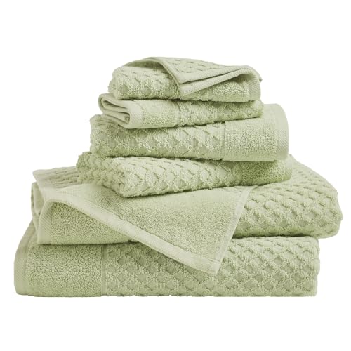 Toallas de baño de la colección Grayson en puro algodón texturizado de alta calidad 2