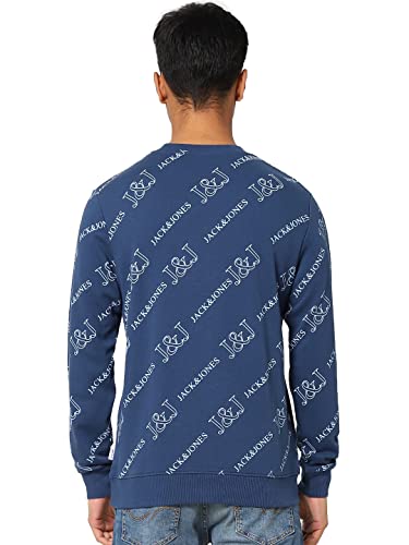 Image of JACK & JONES Men's Cotton Round Neck Sweatshirt