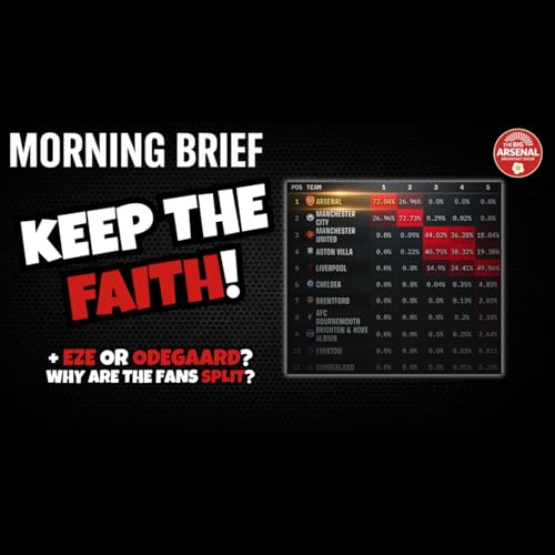 KEEP THE FAITH: Reasons to Get Behind the Gunners 🎯🔴