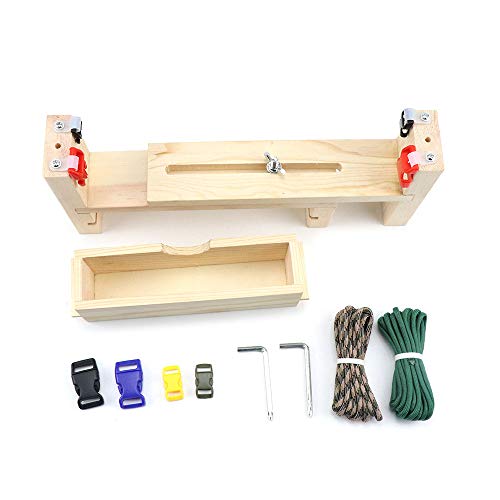 Fabricante de pulseira, Romacci Criador de pulseira Paracord ajustável com Cords Bukles Criador de p