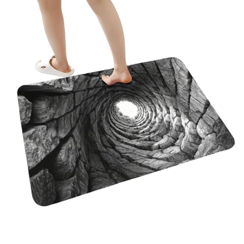 Tapis illusion optique 3D évite les chutes et redynamise les entrées