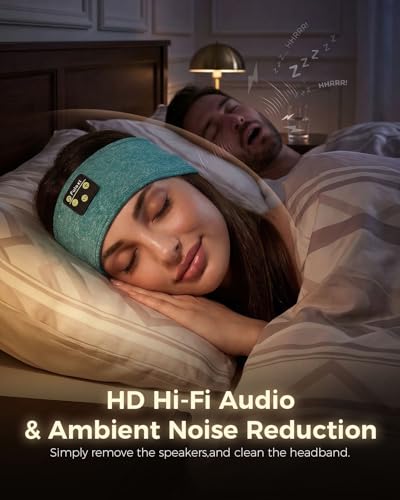 Image of Sleep Headband, Bluetooth Sleeping Headphones with Built-in Speakers Perfect for Workout, Running, Yoga