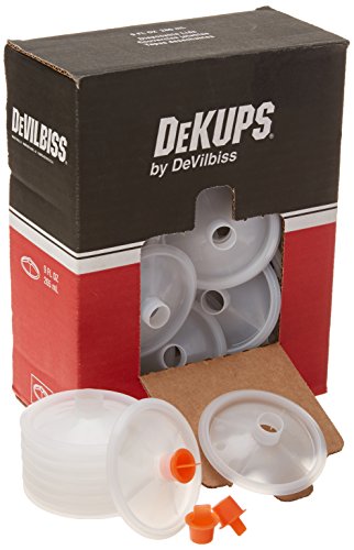 Image of Devilbiss DeKups Disposable lids fits 24 /34 OZ. DeKups (32 lids per Box)