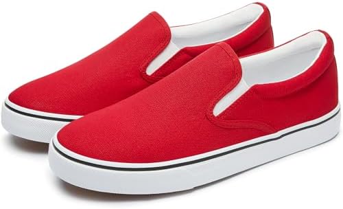 yageyan Mens Slip on Sneakers Loafers Shoes Black