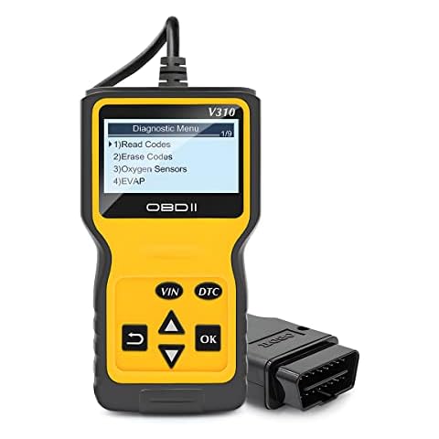 OBD2 Scanner Code Reader for Car Check Engine, Automotive CAN Diagnostic Tool, Read and Erase Fault Codes, Check Emission Monitor Status, Universal for All OBD II Protocol Cars After 1996 Cover