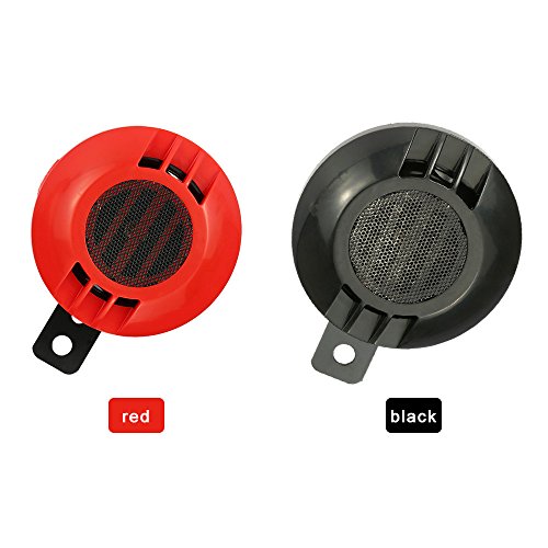 RuleaxAsi 12V 430HZ 110dB Alto-falante alto redondo com buzina para motocicleta carro