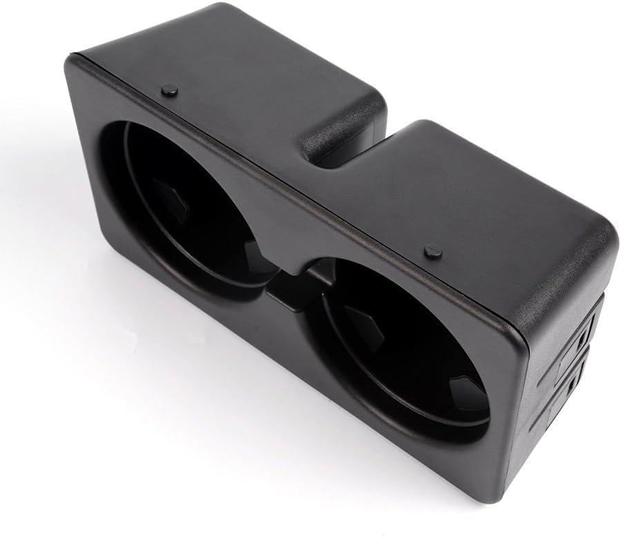 Miniatura 8 de PIT66 Dual Cup Holder Inserts 2pcs Compatible with Chevy Silverado Avalanche Suburban Sierra Yukon Escalade 2007 2008 2009 2010 2011 2012 2013 2014