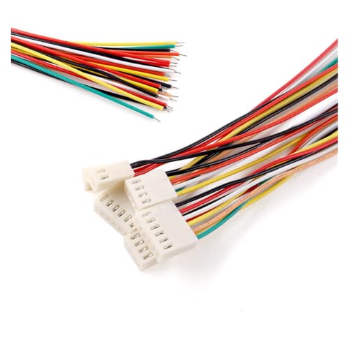 Conectores de cable KF2510 5P terminal pre-prensado 2.54mm cable de conexión 26AWG de 20cm