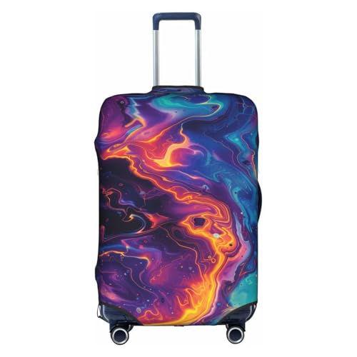 colorful abstract Elastic Travel Luggage Cover Travel Suitcase Protective Cover
