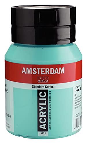 Amsterdam Standard Series Acrylfarbe Flasche 500 ml Türkisgrün 661 (17726612)