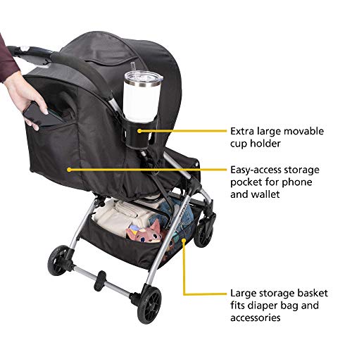 Safety 1St Teeny Ultra Compact Stroller, Black Magic #TOP5