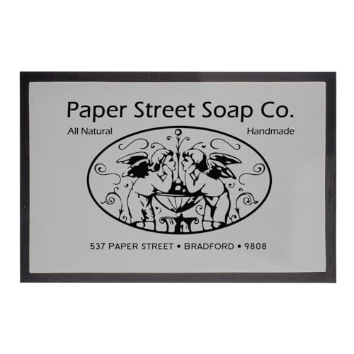 Paillasson Gris 75x50cm Paper Street Soap Combat Boxe - 2