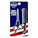 Barbasol Stainless-Steel Menâ€™s Scissors and Comb, Cut/Style Your Hair with Ease, Easy-to-Clean, Rustproof