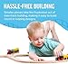 Tiny Conductors 18 Piece Wooden Train Track Connectors & Adapters, 100% Real Wood Male-Male & Female-Female Pieces, Compatible with Thomas and Major Brands Wooden Toy Railroad Sets, (18-Piece)