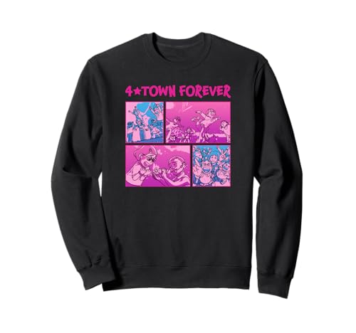 Sweat Turning Red 4 Town idéal pour un look streetwear décontracté au quotidien