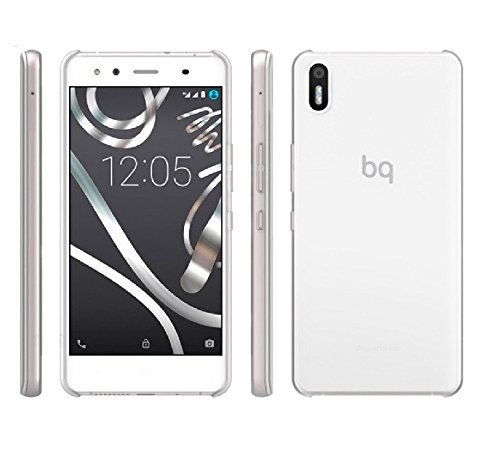 TD24H Funda Gel 100% Transparente para BQ AQUARIS M5
