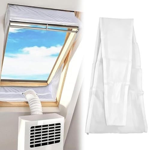 Kit sellador de ventana universal con cremallera para optimizar tu aire acondicionado portátil 2