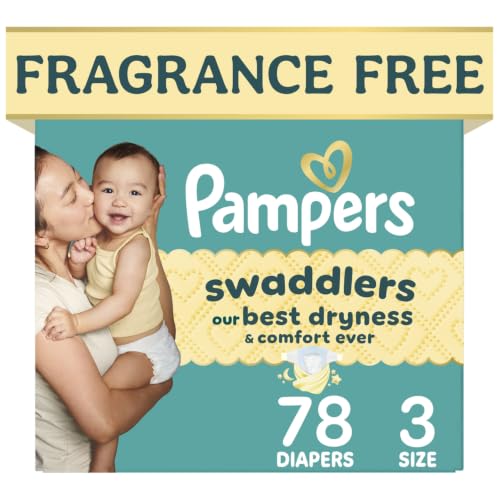 Image of Pampers Pampers Swaddlers Active Baby Diaper Size 3 78 Count, 78 Count