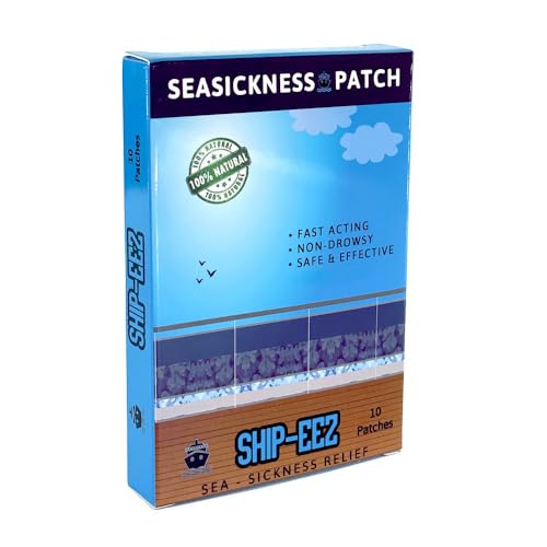 SAILPAK Ship-EEZ Sea Sickness Patch for Cruisers