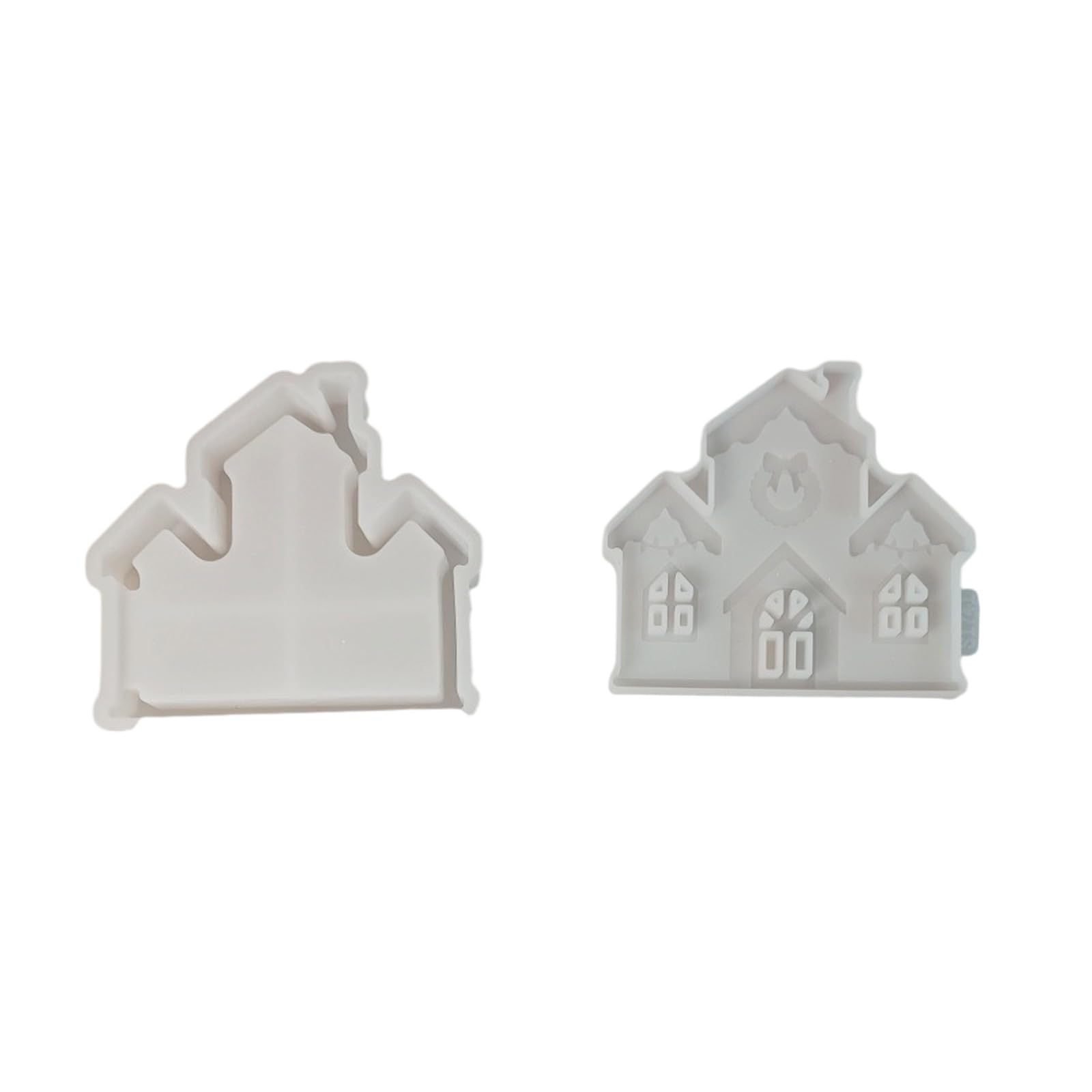 Buxuaaaa Artistics Snow Topped House Silicone for Craft Enthusiasts and Indoor Decoration Crafting Silicone for House
