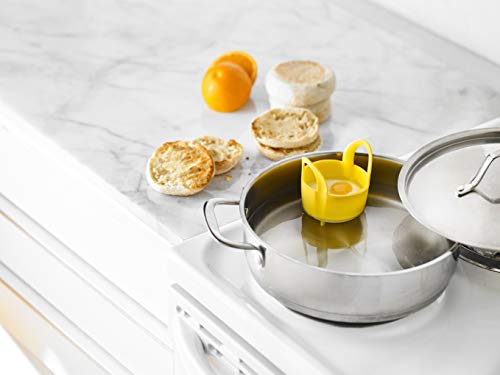 Pocheuse à œufs Trudeau micro-ondes jaune taille M cuisine rapide - 4