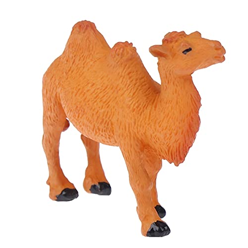 Modern Art Crafts Camel Toy Model Figurine Kids Simulation Wild Animal Realistic Desktop Ornaments Collection Decor Craft Cabinet Decorations