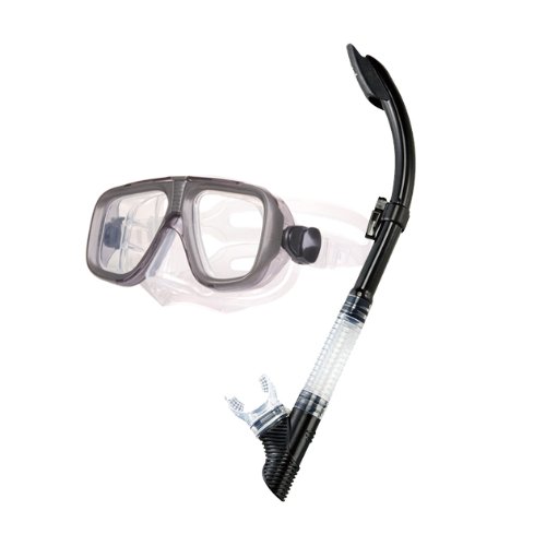 Scuba diving mask snorkel snorkeling combo set