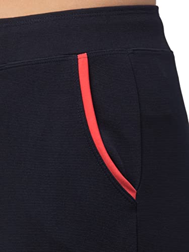 Image of BLUECON Women's Slim Fit Polyester Trackpants (Combo Pack of 2)