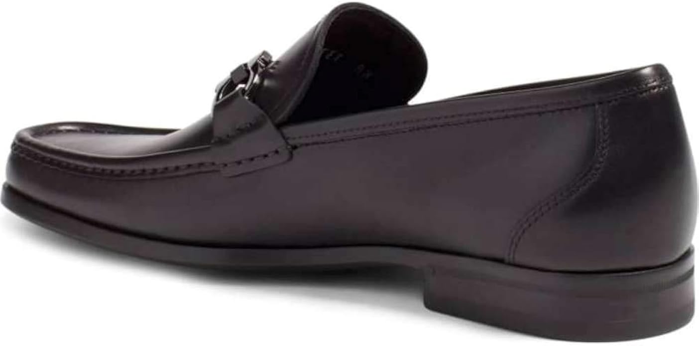 salvatore ferragamo fiordi gancio bit leather moccasin