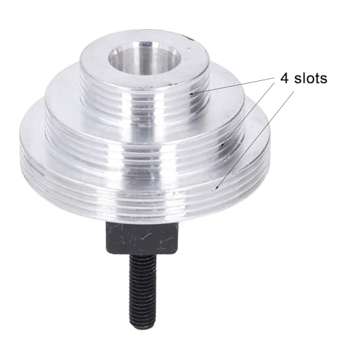 Mini Polia de Transição de Correia de Torno Com Eixo, Polia de Correia de Transição Suave de Liga de