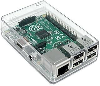SB Components Clear Closed Case for Raspberry Pi 3 B+, 3, 2B Protective Case Cover For Raspberry Pi - Great for XBMC users!