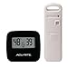 AcuRite 02097M Wireless Indoor/Outdoor Thermometer with Humidity Sensor , Black