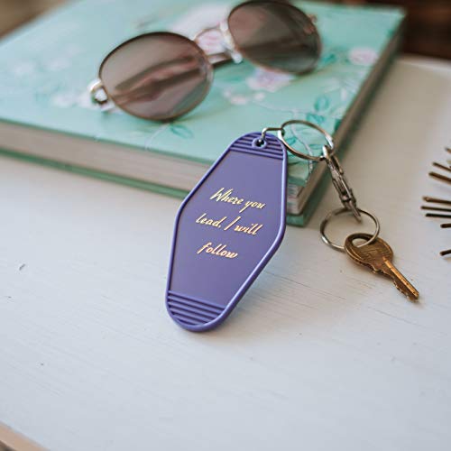 Image of Chillkat Vintage Hotel Motel Keychain