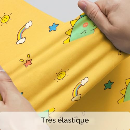 Yogopro Lot de 4 écharpes tubulaires pour enfant - Écharpe tube - En coton - Multifonction - Pour l'hiver, le printemps, l'automne – vue 4
