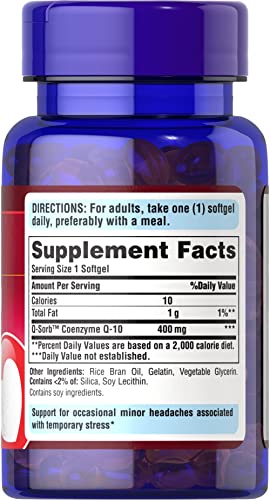 Coenzima, coenzima q10 precio farmacias guadalajara Marca Puritan's Pride (3)