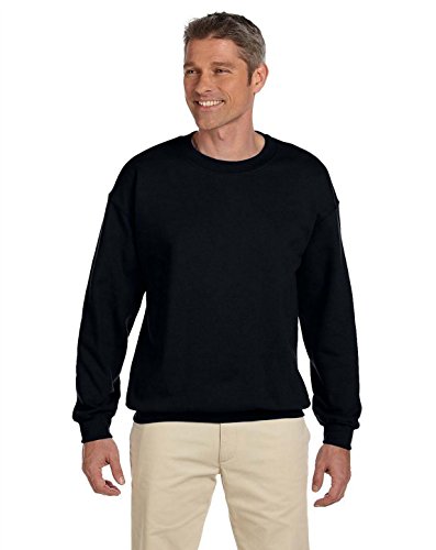 Gildan Men s Heavy Blend Crewneck Sweatshirt - Large - Black