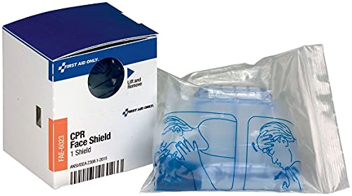 Image of First Aid Only FAE6023 SmartCompliance CPR Face Shield Breathing Barrier Plastic, One Size Fits Most