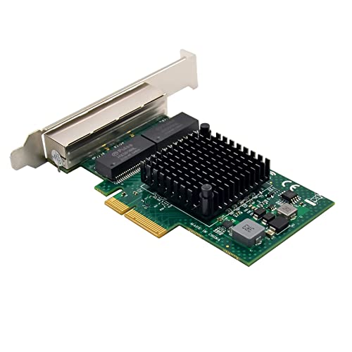 Quad-Port PCIe Gigabit Ethernet Server Adapter with NetXtreme® BCM5719 Chipset PCI Express 1000M Network LAN Card for Windows Server Linux Ubuntu VMware - Image 4
