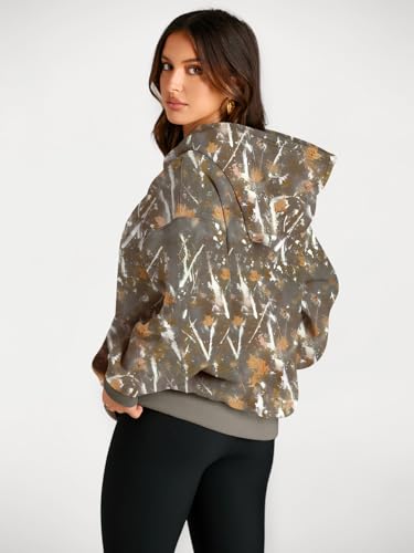 image for Trendy Queen Womens Camo Hoodies Oversized Fleece Sweatshirts Fall Fas