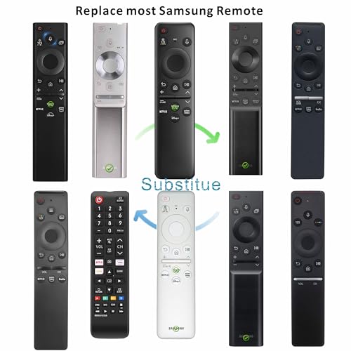 Image of Replacement Solarcell Remote for Samsung Smart TV Remote w /AI YouTube