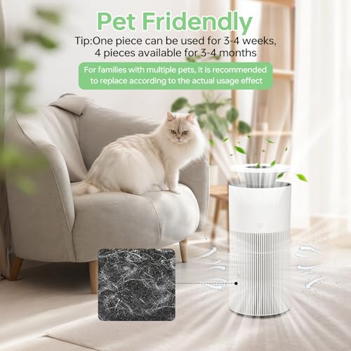 Image of Pre-Filter Replacement Compatible with Dhyala KJ02 Pet Air Purifier
