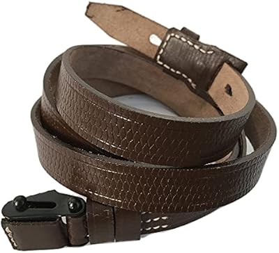 Warcraft Exports German WWII K98 Leather Mauser Sling Belt (Brown)
