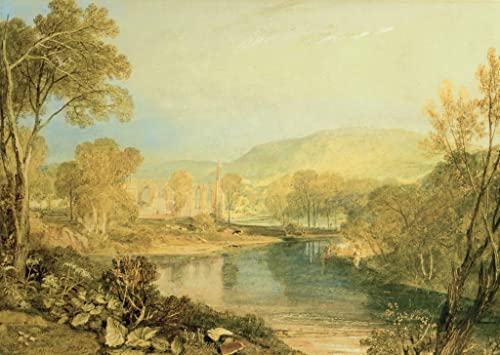 Poster sur toile Turner Bolton Abbey 58x90cm : sublimez votre décoration