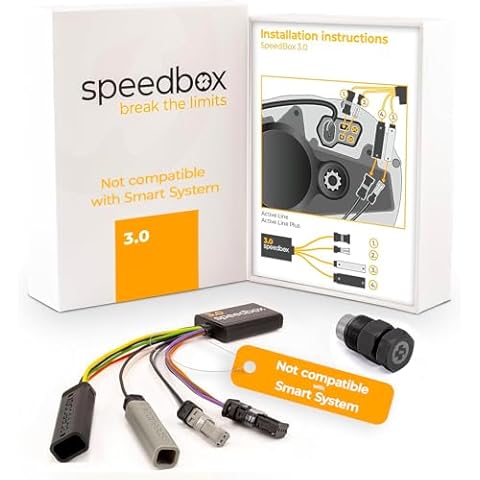 SpeedBox 3.0 Compatible with Bosch/eBike Tuning chip Compatible with Bosch Motors 2017-2024 + Crank Puller/Speed umlimited Cover