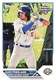 2023 Topps Pro Debut Baseball #PD-83 Alex Freeland Rancho Cucamonga Quakes Officially Licensed Trading Card (Stock Photo Shown, Near Mint to Mint Condition)