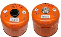 SMH LINE® 6x 500g Schraubkartusche Butan Propan Gas Schraubventil Universalgewinde 7/16 Gaskartuschen Ventil EN 417 Bunsenbrenner Campingkocher Grill Gaskocher Gasheizung Lötbrenner – Ansicht 3