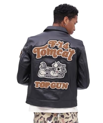 [�A���B���b�N�X] LEATHER JACKET TOMCAT ���U�[ �W���P�b�g �g���L���b�g �����Y L 010 �u���b�N 783-4250005